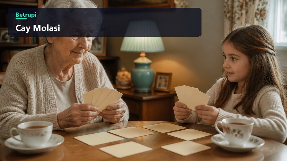 Çay Molası oyununda renk ve şekle göre gruplanmayı bekleyen simge tahtası